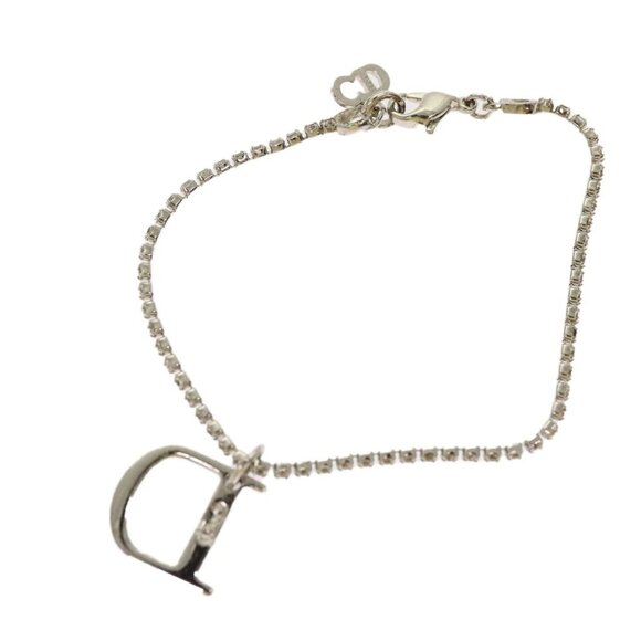 Christian Dior Bracelet metal Silver Auth am6013 - Picture 2 of 11